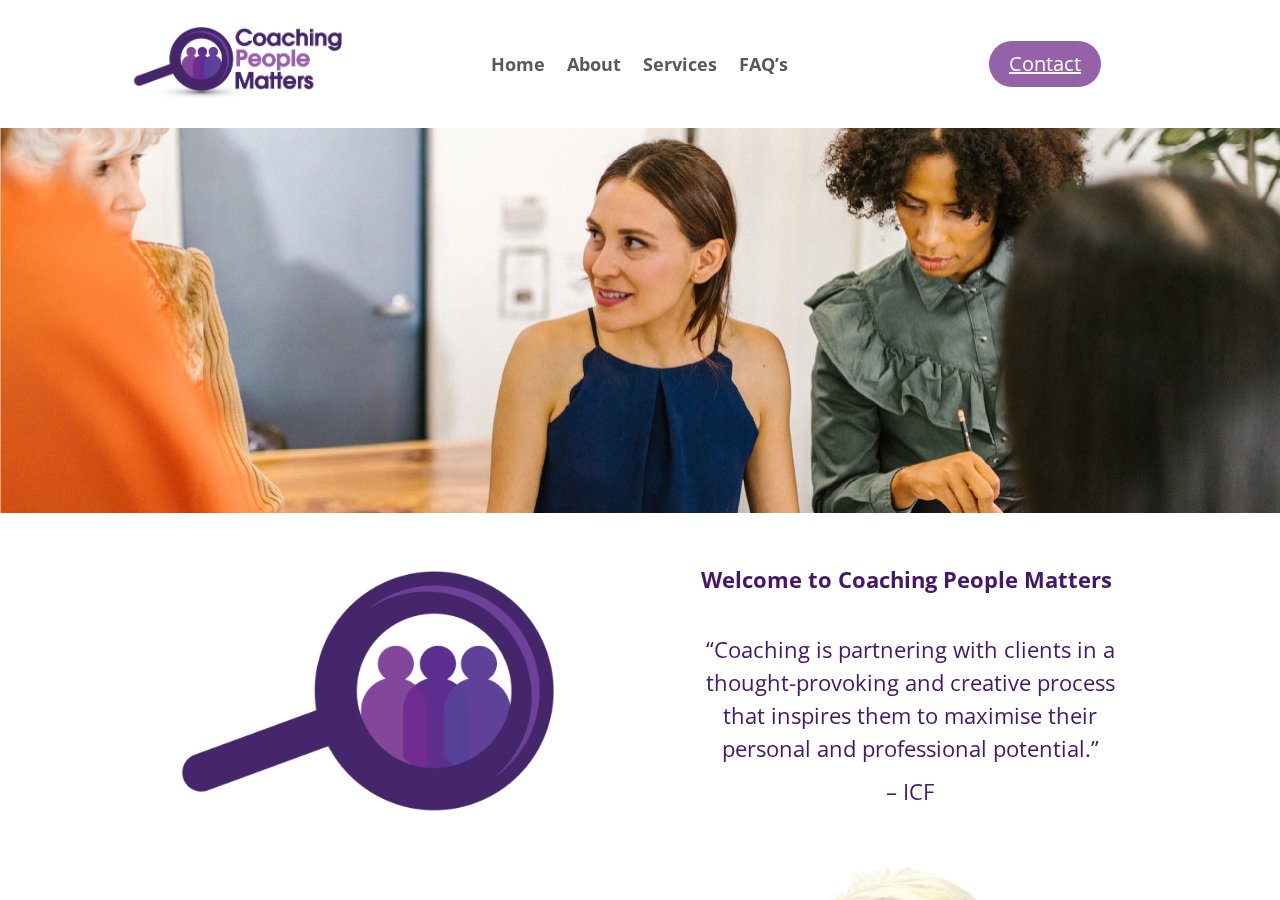 Coaching People Matters screenshot