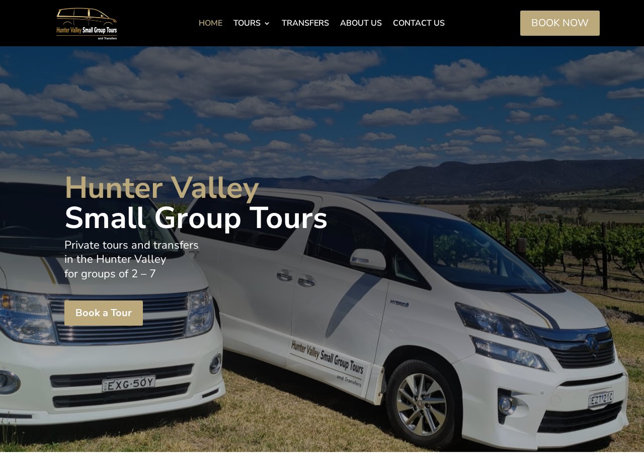 Hunter Valley Small Group Tours screenshot