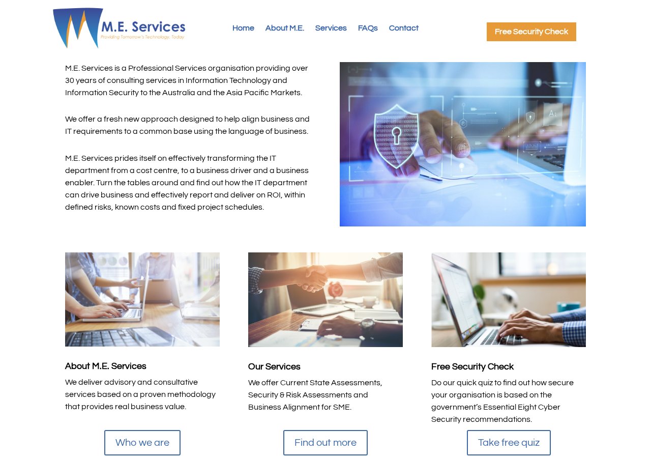ME Services screenshot