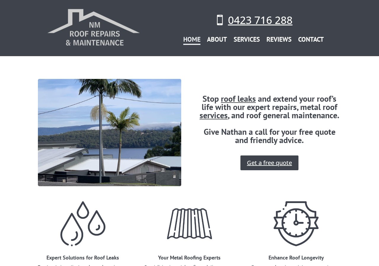 NM Roof Repairs & Maintenance screenshot