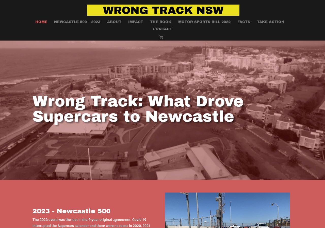 Wrong Track NSW screenshot